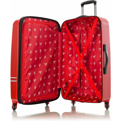 NBA Chicago Bulls Carry-On Spinner Luggage Set 2 Pieces Luggage Travel Trolley Suitcase