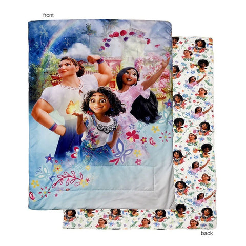Disney Encanto 2-Piece Multicolor Toddler Bedding Set including Comforter and Pillowcase for Kids