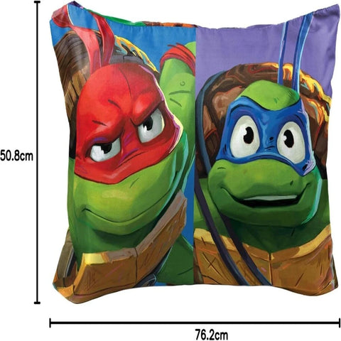 Teenage Mutant Ninja Turtles Good Fight Soft Reversible Pillowcase for Kids - 2 Pack
