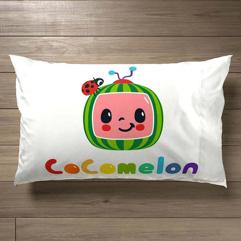 CoComelon Kids Pillowcase Set 2Pc Standard Size Soft Microfiber Pillow Covers