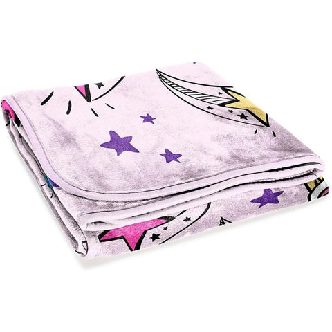 Jay Franco JoJo Siwa Reach for the Stars Throw Blanket 60x46 Microfiber Kids