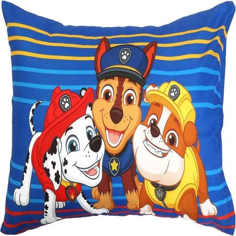 Paw Patrol Kids Bedding Sheet Set with Reversible Comforter Twin Bed in Bag 4 Pcs Set for Kids