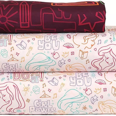 Disney Princess 3 Piece Twin Bedding Sheet Set for Kids - Flat Sheet, Fitted Sheet and Pillowcase