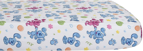 Blue's Clues Toddler Bedding Set 3 Piece Sheet Set for Kids With Reversible Comforter