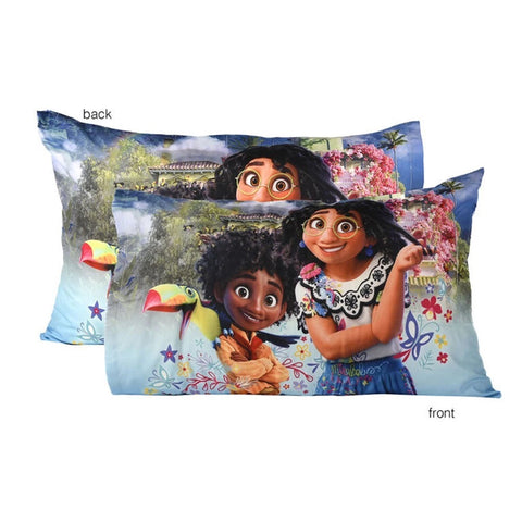 Disney Encanto 2-Piece Multicolor Toddler Bedding Set including Comforter and Pillowcase for Kids