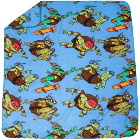 Teenage Mutant Ninja Turtles Soft & Cozy (50" x 40") Fleece Throw for Kids