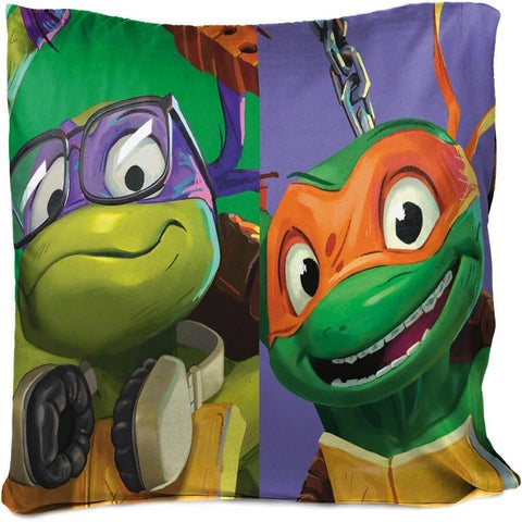 Teenage Mutant Ninja Turtles Good Fight Soft Reversible Pillowcase for Kids - 2 Pack