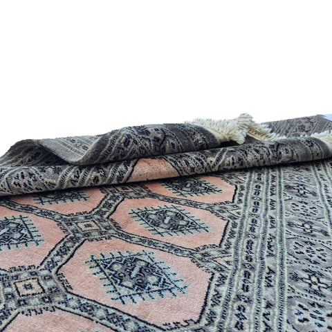 Al Ahmedani Linen Floral Jaldar Rectangle Hand Knotted Area Rug Wonderful Design Home Decor Wool Silk Indoor Carpet (5.0 x 3.0)'