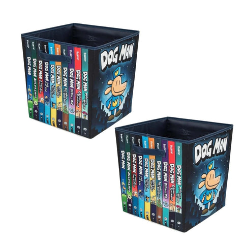 Dog Man Storage Baskets for Kids Room- 2pcs