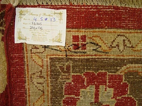 Exclusive Chobi Zeigler Mahal Traditional Designed Area Rugs Vege Dyed Hand Knotted Carpet (8.1 x 5.10)'