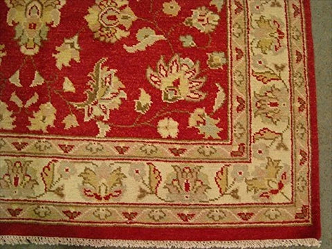 Gorgeous Rare Chobi Zeigler Mahal Vegetable Dyed Area Rugs Hand Knotted Carpet (8.1 x 5.7)'