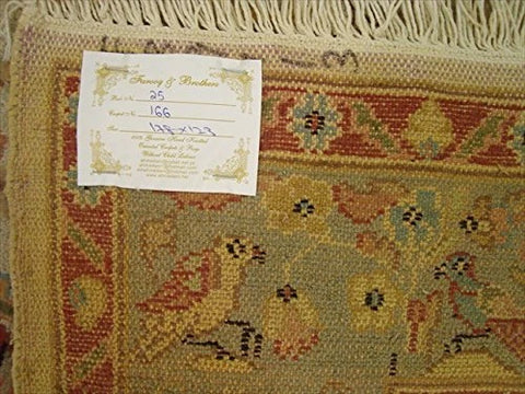 Exclusive Tree of Life Birds All Over Floral Designed Brand New Area Rugs Silk Wool Hand Knotted Carpet (6 x 4)'