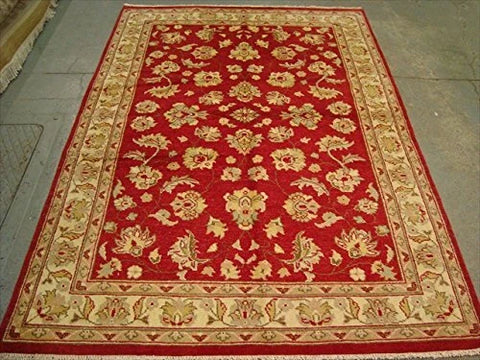 Gorgeous Rare Chobi Zeigler Mahal Vegetable Dyed Area Rugs Hand Knotted Carpet (8.1 x 5.7)'