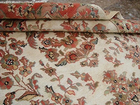 Love Birds Baagh Garden Peace Live Animals Area Rugs Hand Knotted Wool Silk Carpet (6 x 4)'