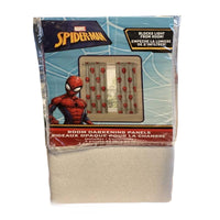 Spiderman Window Curtain Panels for Kids Room - 2 Panels - 41" (W) x 63" (L)