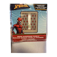 Spiderman Window Curtain Panels for Kids Room - 2 Panels - 41" (W) x 63" (L)