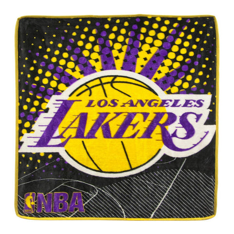 New NBA Los Angeles Lakers Ultimate Super Plush Throw (48x60)" Blanket Official