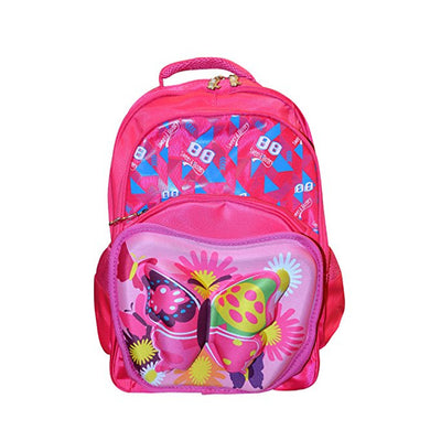 Todd Baby 3d Butterfly 'Pink' Backpack School Bag Rucksack for Kids 15 Inch
