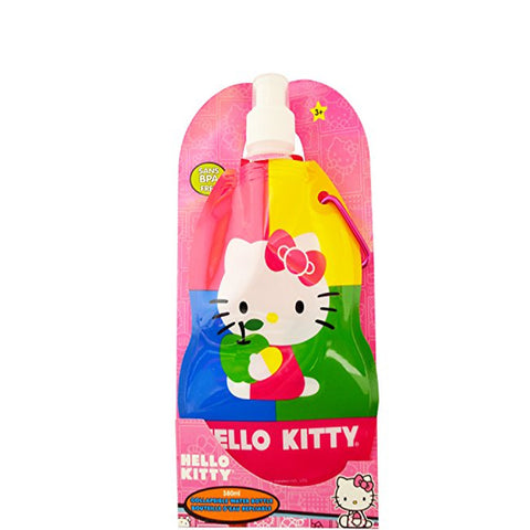 Hello Kitty Collapsible Water Bottle 380 ml Sans BPA Free
