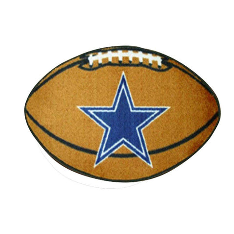 NFL - Dallas Cowboys Football Rug 20.5 x 32.5 Inch Non Skid Rug Mat Floor Protector