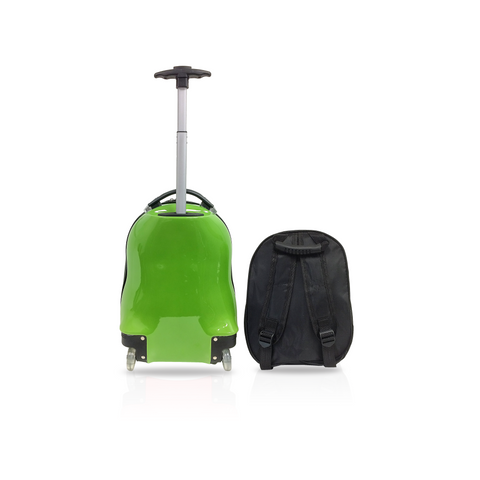 Kids Lugagge With Backpack Hardside Wheeled Carry-On Rolling Luggage-2pc set