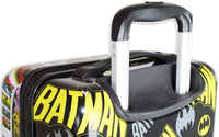 Batman 20 Inches Hard-Sided Tween Spinner Carry-On Luggage for Kids-Multicolor