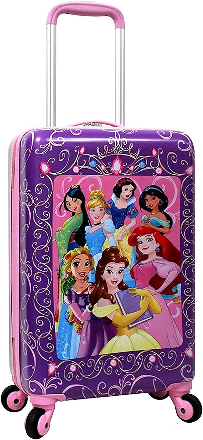 Kids Hard Side Tween Spinner Rolling Luggage for Kids-20 inch