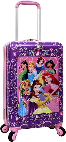 Kids Hard Side Tween Spinner Rolling Luggage for Kids-20 inch