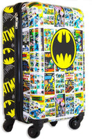 Batman 20 Inches Hard-Sided Tween Spinner Carry-On Luggage for Kids-Multicolor
