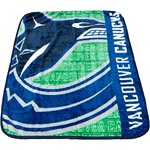 NHL New Ice Hockey Vancour Canucks Ultimate Plush Throw Blanket Official
