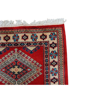 Rectangle Runner Rug Shirvan Kuba Fine Veg Dyed Kazak Hand Knotted Wool Carpet (12.1 x 2.8)'