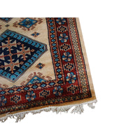 Excellent Kazak Shirvan Kuba Rectangle Wool Carpet Hand Knotted Runner Rug (8.6 x 2.8)'