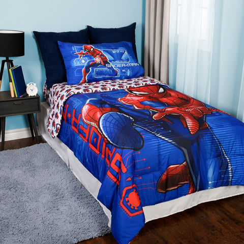 Kids Bedding Sheet Twin Sheet Set with Comforter Twin Bed in Bag 4 pcs Set