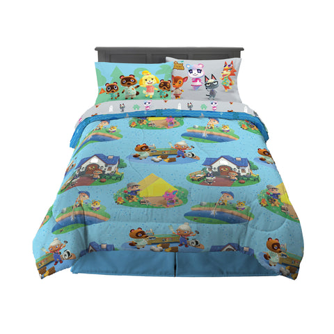 Kids Bedding Sheet Twin Sheet Set with Comforter Twin Bed in Bag 4 pcs Set