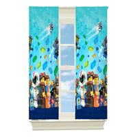 Room Darkening Window Curtain Panels for Kids Room