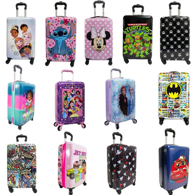 Kids Hard Side Tween Spinner Rolling Luggage for Kids-20 inch